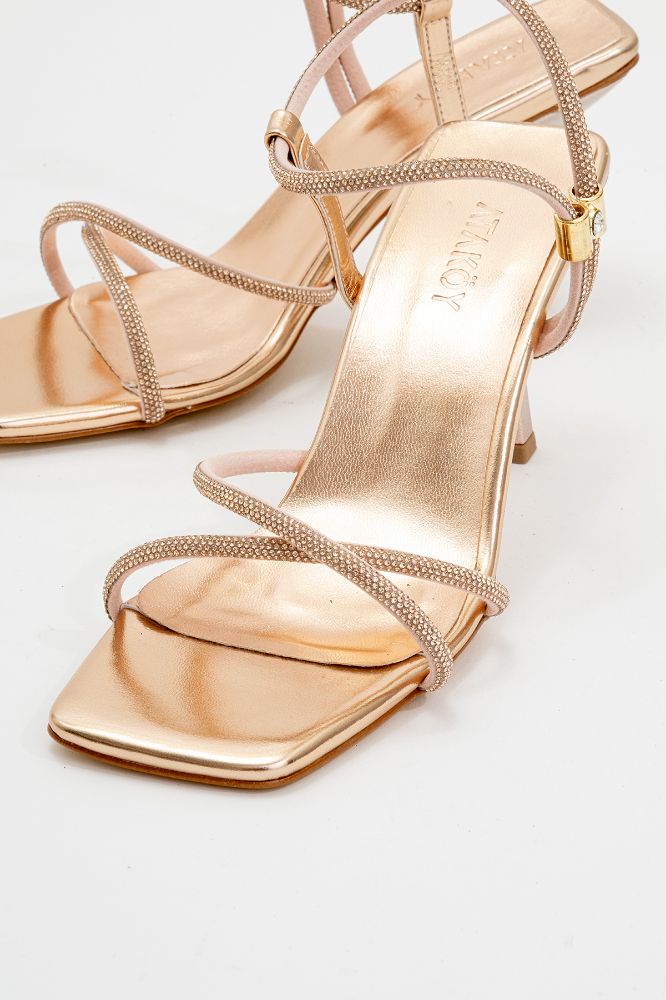 kadin-metalik-tasli-topuklu-ayakkabi-ROSE METALIK-YKL2522078-0090935_0